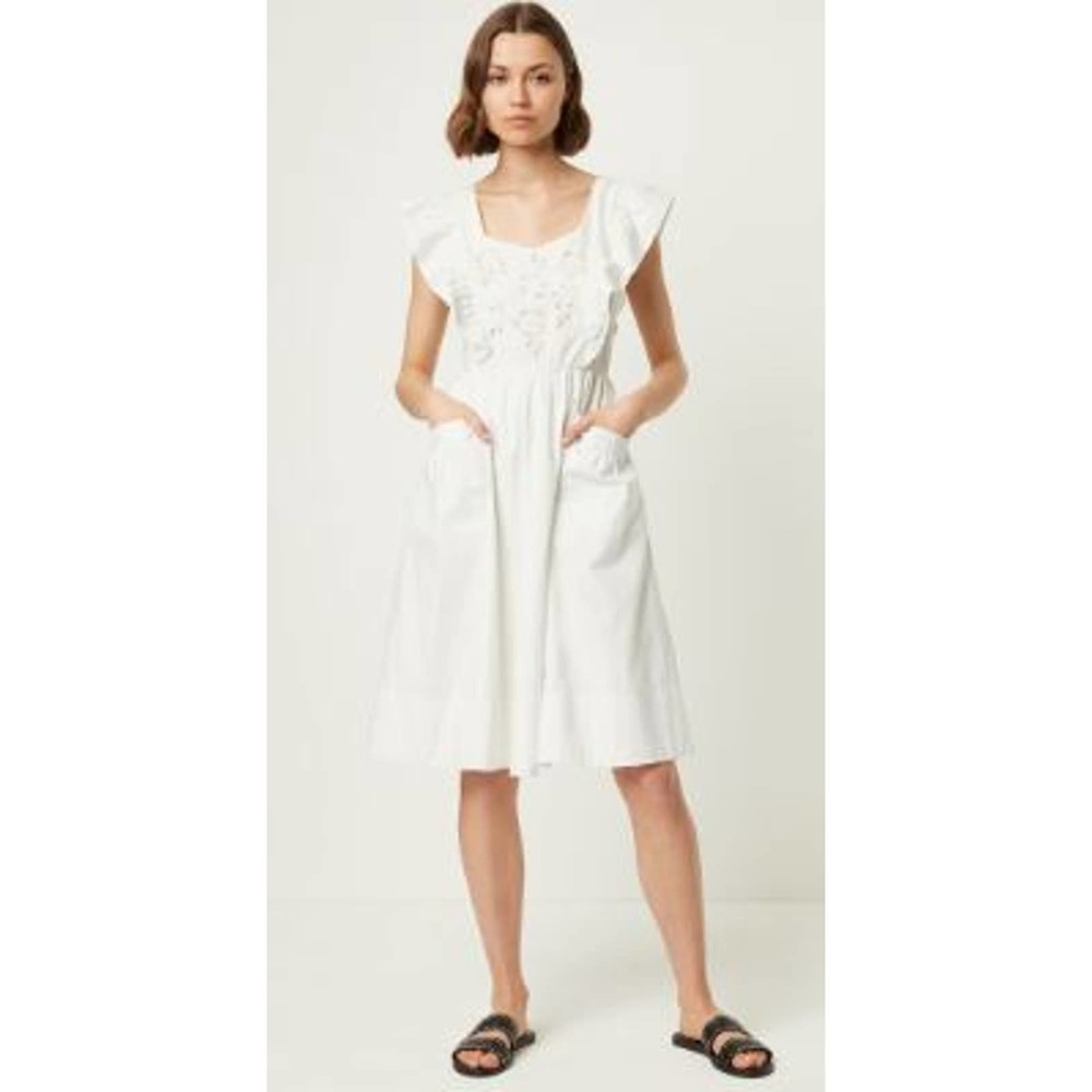 NWT French Connection Vintage Amanda Fit & Flare Sleeveless Dress Size 0